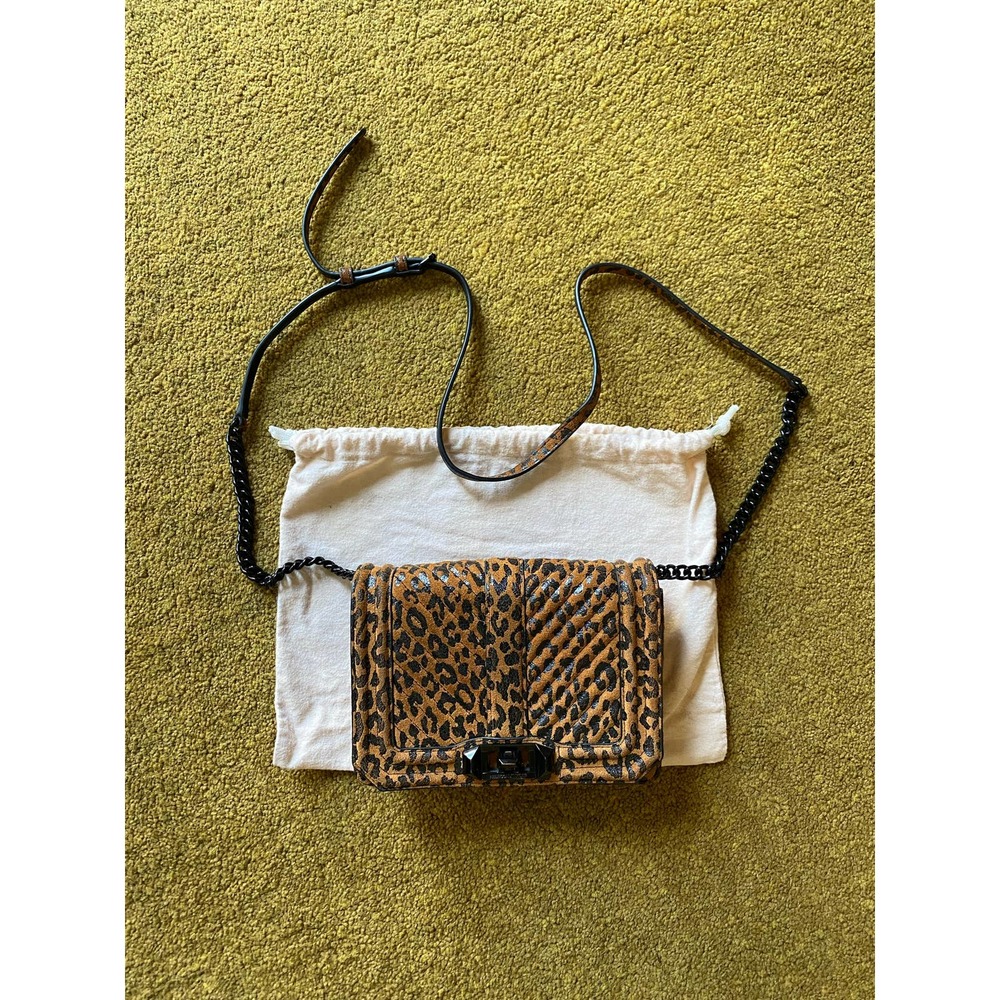 Rebecca Minkoff Leopard Crossbody Shoulder Bag